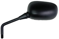 Q-TECH plastic rear view mirror (left hand thread M12), L - Motorbike Mirror