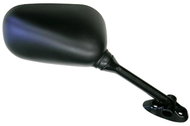 Q-TECH rear view mirror plastic (hole spacing for screws 42 mm), P - Motorbike Mirror