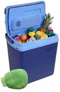 COMPASS Cooling box 25litres BLUE 220/12V display with temperature + gift! - Cool Box