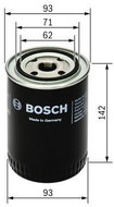 BOSCH Oil filter 0 451 203 005 - Oil Filter