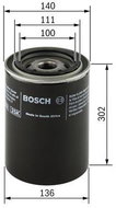 BOSCH Oil filter F 026 407 056 - Oil Filter