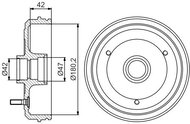 BOSCH Oil filter F 026 407 084 - Oil Filter