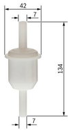 BOSCH Fuel filter 0 450 904 163 - Fuel Filter