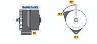 BOSCH Fuel filter F 026 402 254 - Fuel Filter