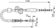 BOSCH Vzduchový filtr 1 457 433 297 - Vzduchový filtr