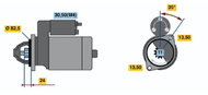 BOSCH Vzduchový filtr F 026 400 020 - Vzduchový filtr