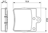 BOSCH Vzduchový filtr F 026 400 214 - Vzduchový filtr