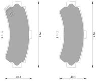 BOSCH Vzduchový filtr F 026 400 374 - Vzduchový filtr