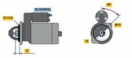 BOSCH Vzduchový filtr F 026 400 442 - Vzduchový filtr