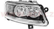 HELLA Audi A6 10/08- headlight H7+H15 (E. O. +mot. ), P - Front Headlight
