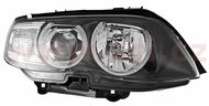 HELLA BMW X5, 04- headlight H7+H1 (E. O. +mot. ), P - Front Headlight