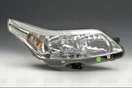 VALEO CIT C4 04-10 headlight H7+H1 (electrically operated + motor), L - Front Headlight