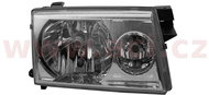 HELLA NISSAN Terrano 93- 9/99-3/05 front light H4+HB4 with chrome bezel - Front Headlight
