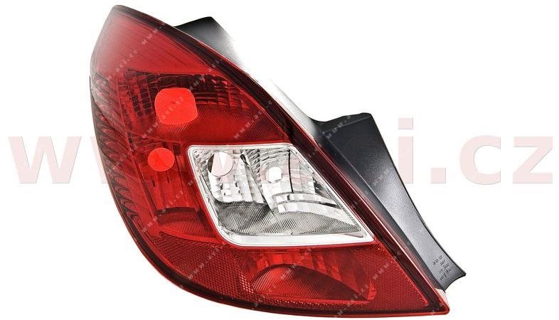 VALEO OPEL Corsa 06- hátsó lámpa, foglalat nélkül, 5 ajtós, bal