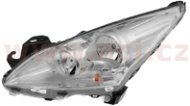 Front Headlight VALEO PEUGEOT 5008, 9/09- headlight H7+H7 with daytime running light (electrically controlled + moto - Přední světlomet