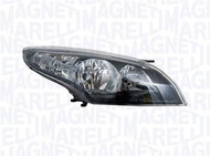 MAGNETI MARELLI RENAULT Mégane 08-12 headlight H7+H7 (electrically controlled) black background (fir - Front Headlight