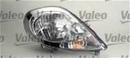 Predný svetlomet VALEO RENAULT Trafic 06 - pr. svetlo H4 s čírou blikačkou (el. ovládané + motorček), L - Přední světlomet