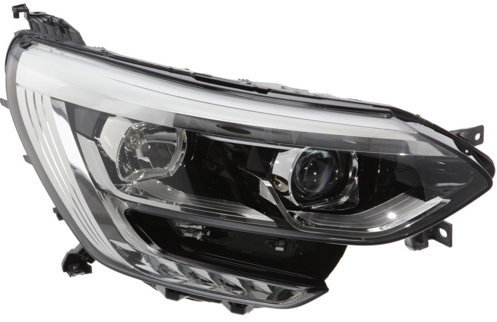 VALEO RENAULT Mégane 16- Jobb első fényszóró, H7+H7+LED, nappali menetfény (6 LED) (gyári beszállítói)