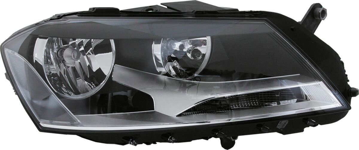 VALEO VW PASSAT 10- első fényszóró, H7+H7 (elektromos állítás + motor, gyári), jobb