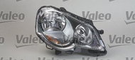 VALEO VW POLO 05-09 headlight H7+H1 with flasher (electrically operated + motor), P - Front Headlight