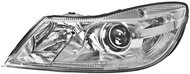 HELLA ŠKODA OCTAVIA 08- Headlight H7+H1 (electrically operated+motor) L - Front Headlight