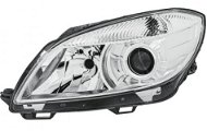 HELLA ŠKODA FABIA 10-headlight H7+H7 (electrically operated, 7pin. connector) (first production) L - Front Headlight