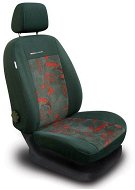 SIXTOL Seat Cover LUX STYLE UNI Black Red - Car Seat Covers