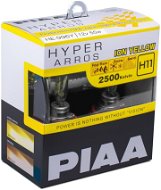 PIAA Hyper Arros Ion Yellow 2500KK H11 - Warm Yellow Light 2500K for Use in Extreme Conditions - Car Bulb