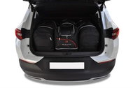 KJUST SET OF BAGS SPORT 4PCS FOR OPEL GRANDLAND X HYBRID 4 2019+ - Car Boot Organiser