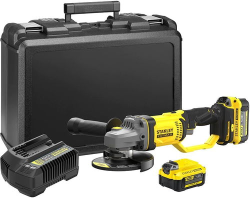 Stanley FatMax SFMCG400M2K-QW 18V V20 BRUSHLESS AKU 125MM - Úhlová bruska - Hlavní obrázek