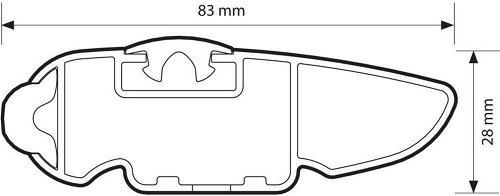 NORDRIVE Střešní nosič Seat Ibiza ST Kombi 2010 - 2017 - Střešní nosiče