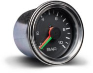 Auto Gauge - ukazatel tlaku vzduchu, černý - Přídavný budík do auta