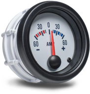 Auto Gauge - el. Voltage white - Dashboard Gauge