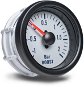 Auto Gauge - turbo pressure gauge, white - Dashboard Gauge