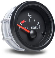 Auto Gauge - fuel level gauge, black - Dashboard Gauge