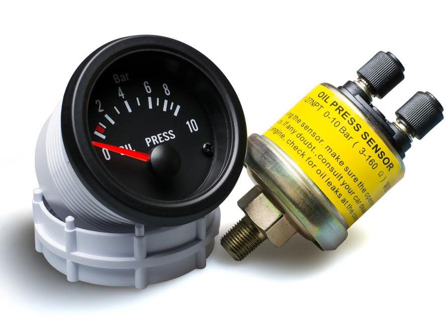 Auto gauge online oil pressure