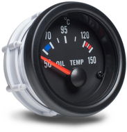 Auto Gauge – ukazovateľ teploty oleja, čierny - Prídavný budík do auta