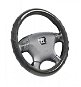 CAPPA Steering Wheel Cover CU-1508006 Black-Black - Steering Wheel Cover