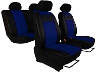 SIXTOL leather seat covers black-blue - Car Seat Covers