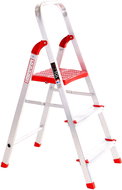 SIXTOL Schůdky hliníkové skládací ALU STEPS 3, 3 stupně, nejvyšší schůdek 59 cm, nosnost 120 kg  - Žebřík