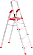 SIXTOL Schůdky hliníkové skládací ALU STEPS 4, 4 stupně, nejvyšší schůdek 83 cm, nosnost 120 kg  - Žebřík