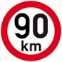 PUTNA reflective speed 90 km - Speed Limit Sticker