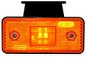 WAS W17D (101KZ) LED bočné oranžové - Svetlo na vozík