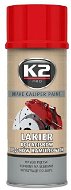 K2 BRAKE CALIPER PAINT 400 ml PIROS - festék féknyergekhez és fékdobokhoz - féknyeregfesték