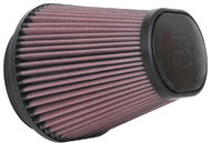 K&N RU-3106HBK universal round bevel filter with inlet 152 mm and height 124 mm - Air Filter