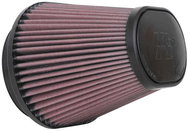 K&N RU-70031 universal oval bevelled filter with inlet 100 mm and height 127 mm - Air Filter