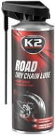 K2 ROAD DRY CHAIN LUBE 400 ml - suché mazivo na řetězy motocyklů - Mazivo