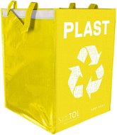 SIXTOL Taška na tříděný odpad SORT EASY PLASTIC, 30x30x40cm, 36l - Odpadkový koš
