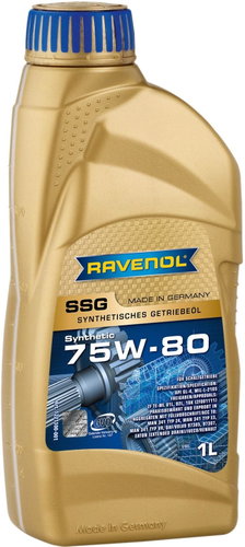 RAVENOL SSG Spec Synt LKW Getriebeöl 75W-80; 1 L - Gear oil - Main image
