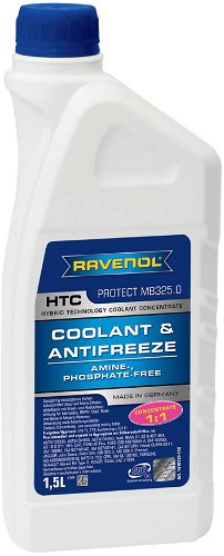 RAVENOL HTC Hybrid Technology Coolant Concentrate; 1,50 L (VE 10 Stück)  from 219 Kč - Coolant